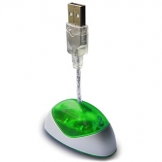 USB разветвитель на 4 порта зеленый