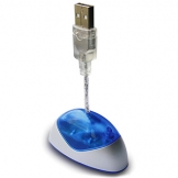 USB разветвитель на 4 порта синий