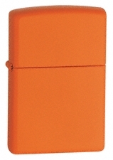 Зажигалка ZIPPO матовая оранжевая